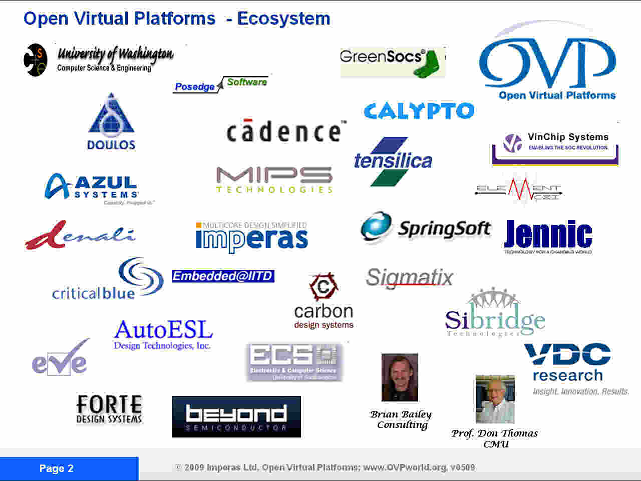 graphic: OVP a growing ecosystem is developing...